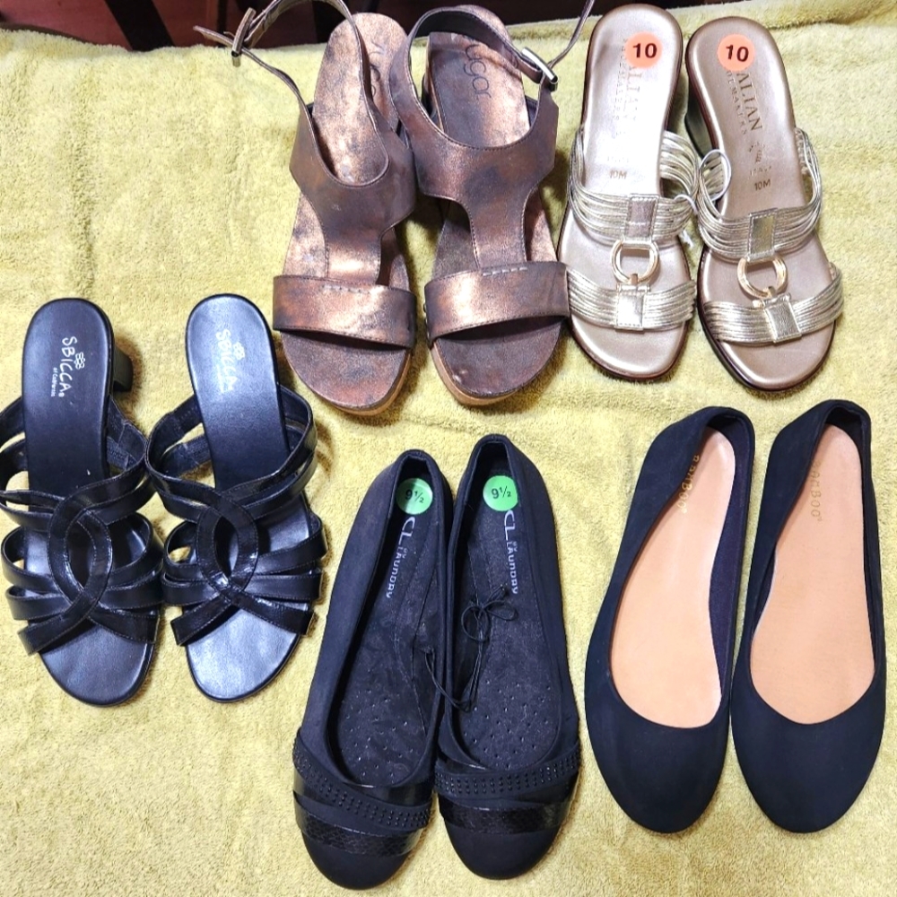 Women's Heeled Sandals - Picture 1 of 7